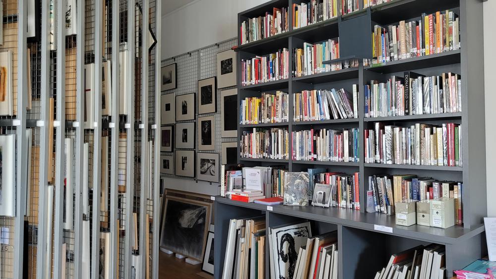 La bibliothèque du musée