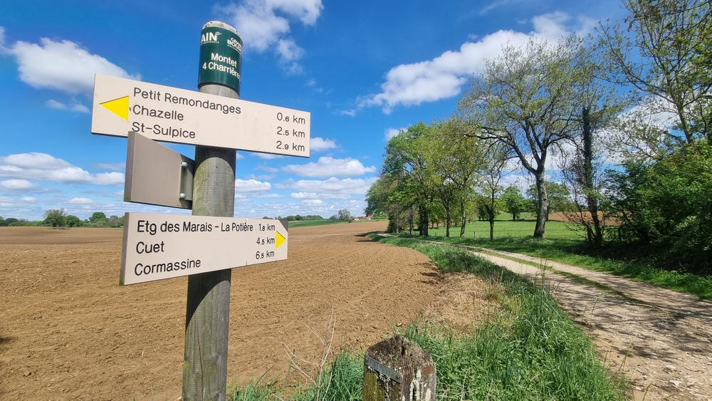 Circuit VTT-VTC n°25 (rouge) Comté de Montrevel - Domaine du Sougey_Montrevel-en-Bresse
