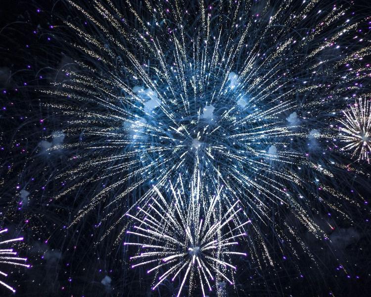 Feu d'artifice - Orsay 