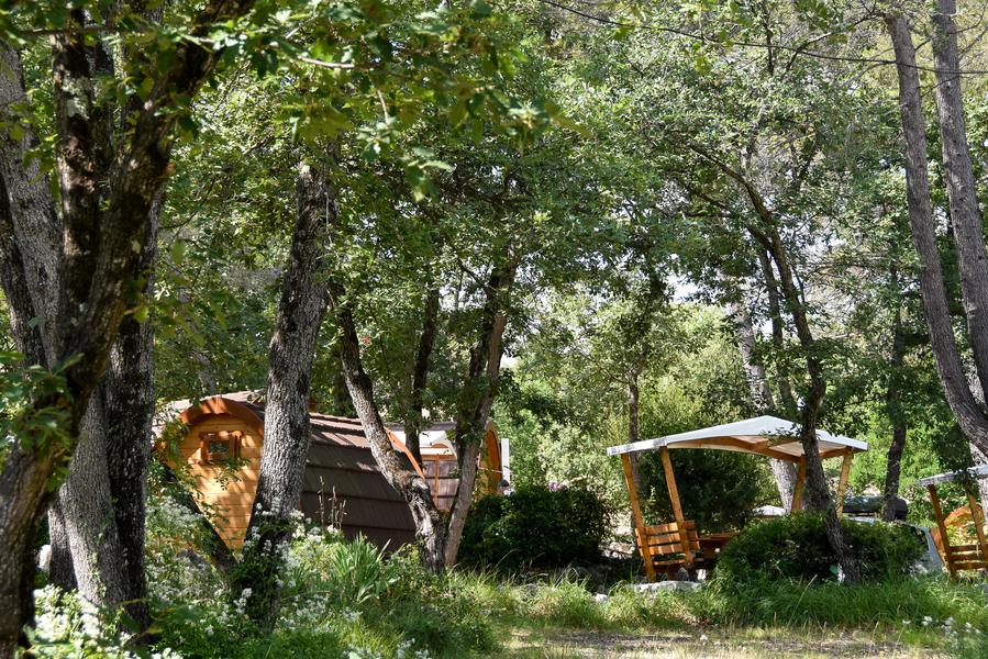 Gamping au Camping Domaine de la Bergerie Vence
