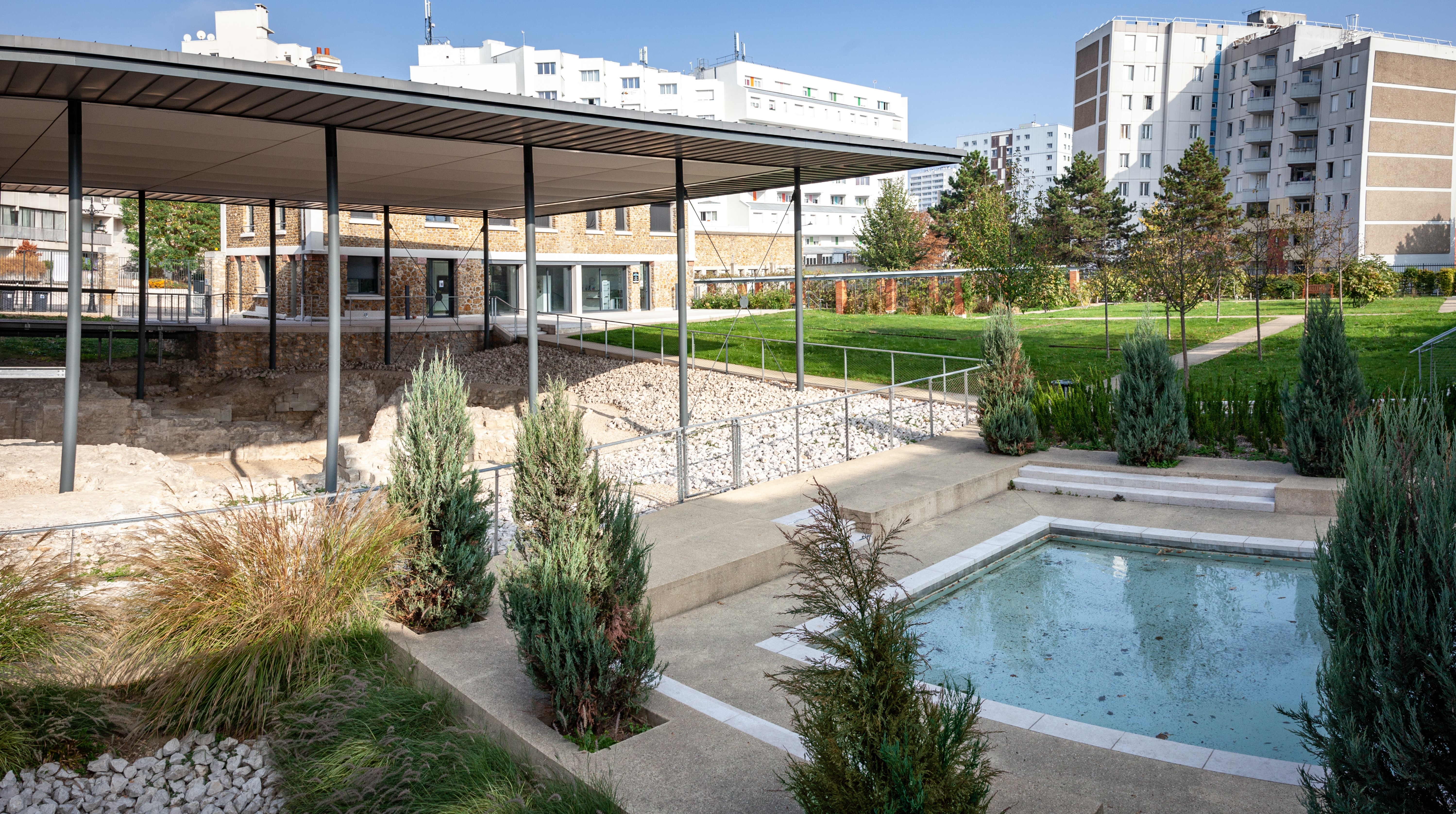 Le site l'Atelier, Jardins de l'Abbaye