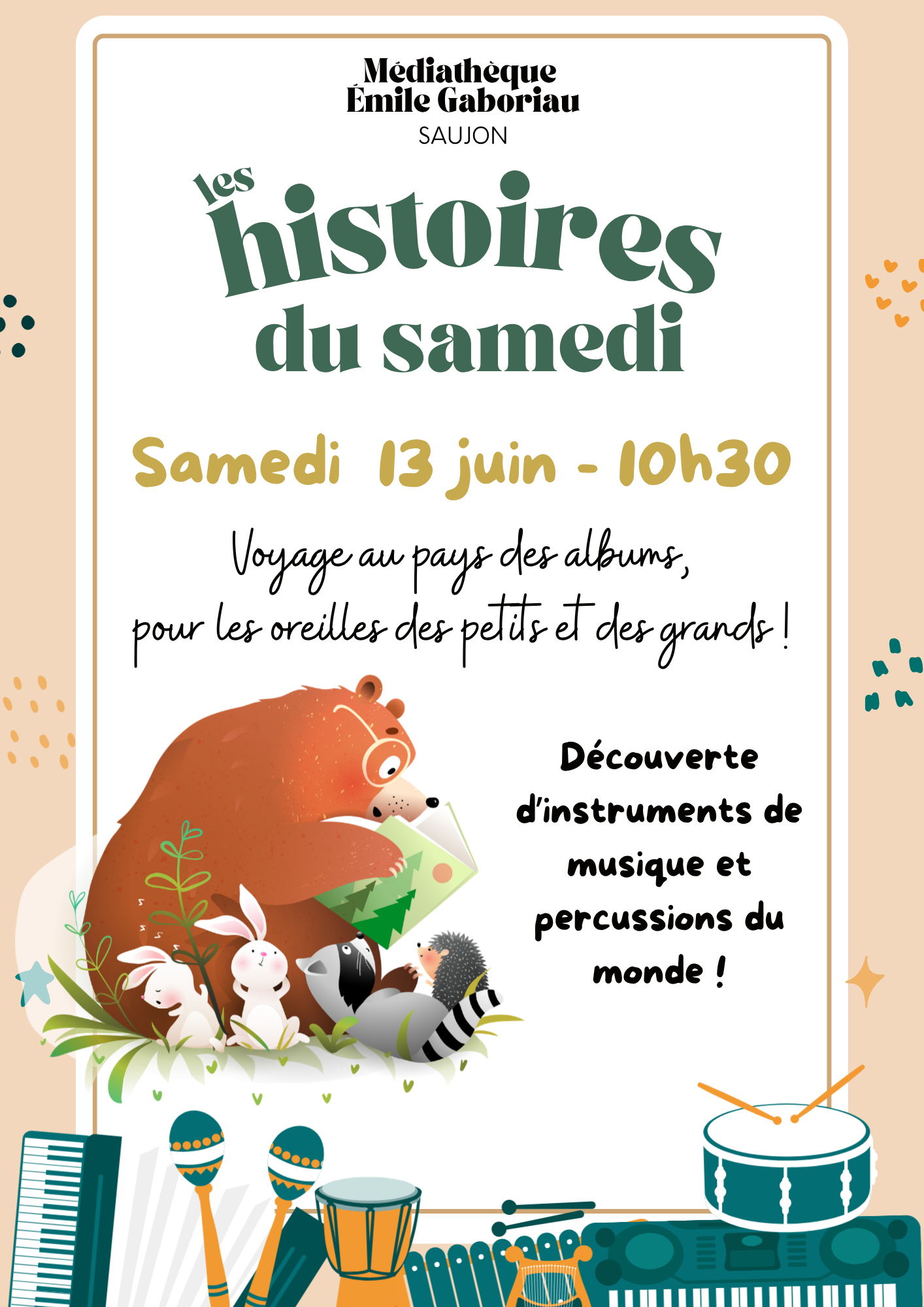 Histoires du Samedi - En musique