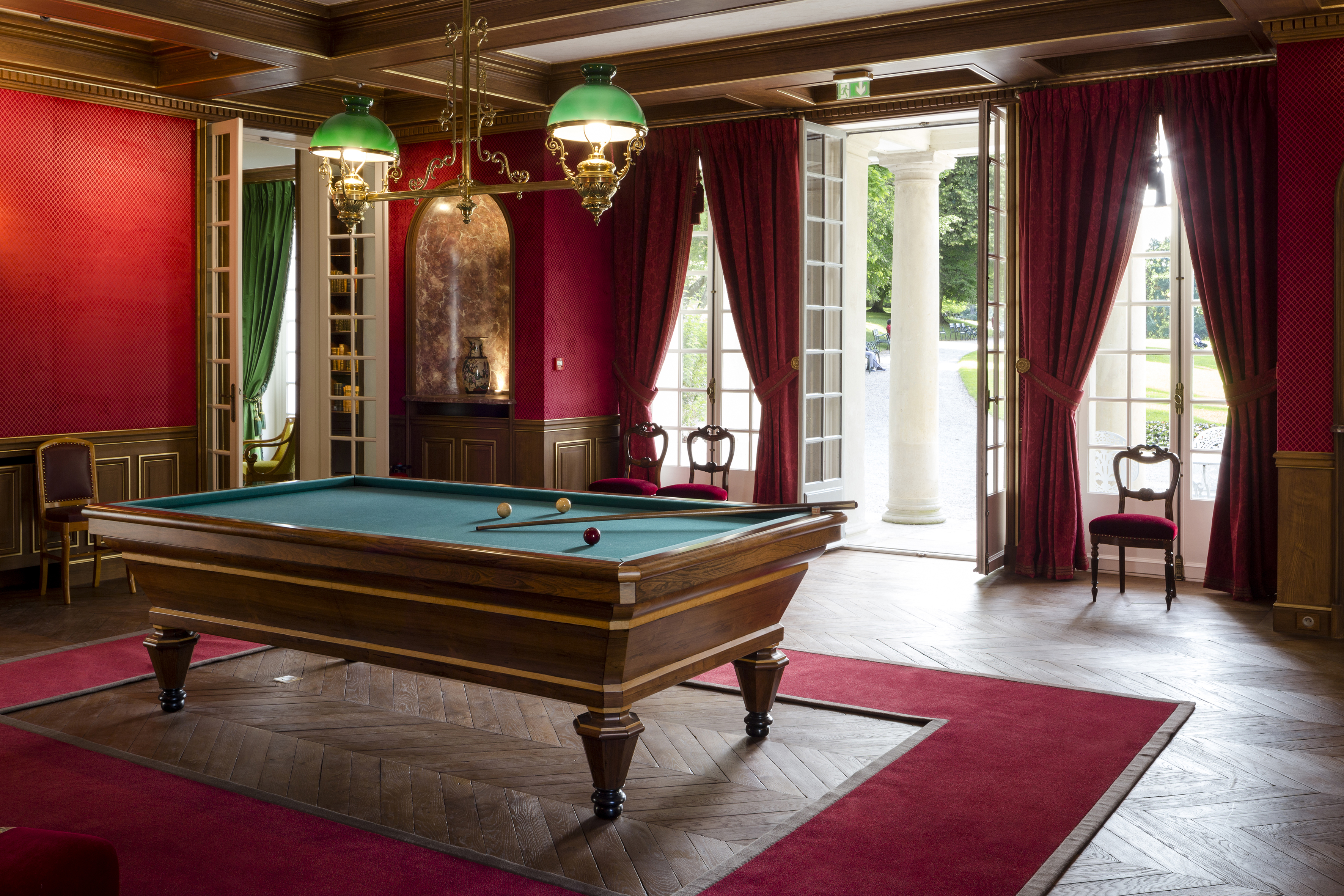 La salle de billard