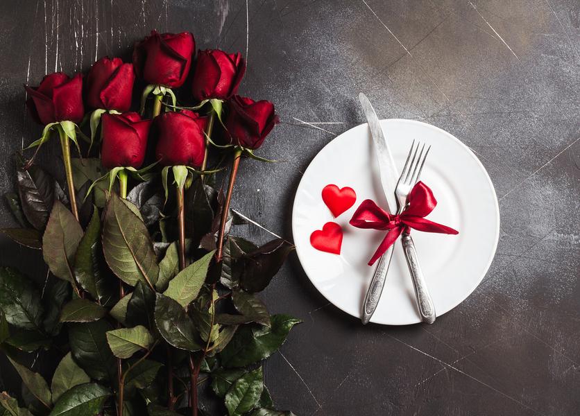 Dîner romantique Saint-Valentin