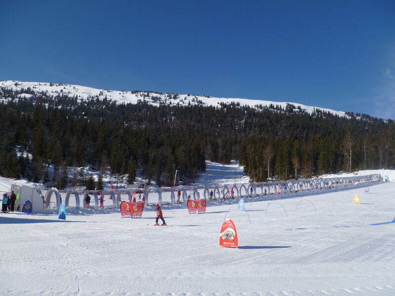Espace débutant Aillons-Margériaz 1400 m