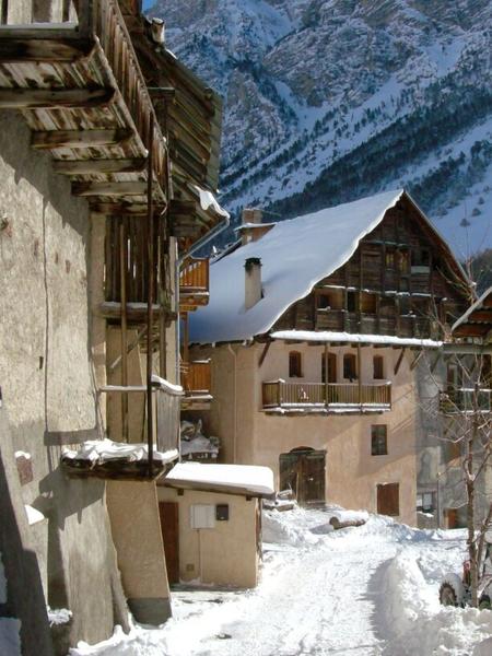 Visite autour de briançon: Aventure hivernale dans le Cervières d'autrefois_Cervières - © Ville de Briançon - Service du Patrimoine