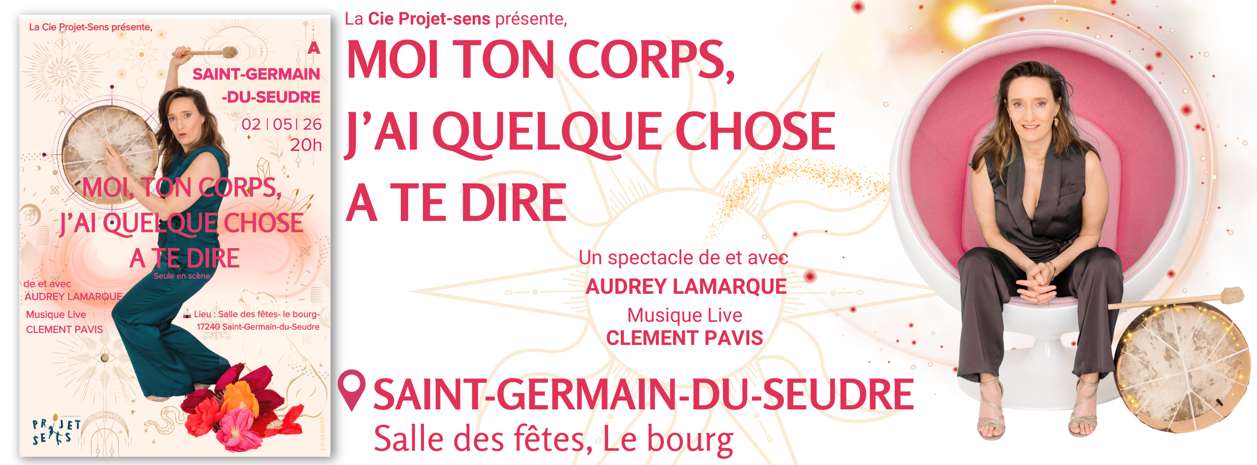 Théatre "Moi, ton corps, j'ai quelque chose à te dire"