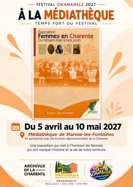 Exposition "Femmes en Charente du Moyen Âge à nos jours"