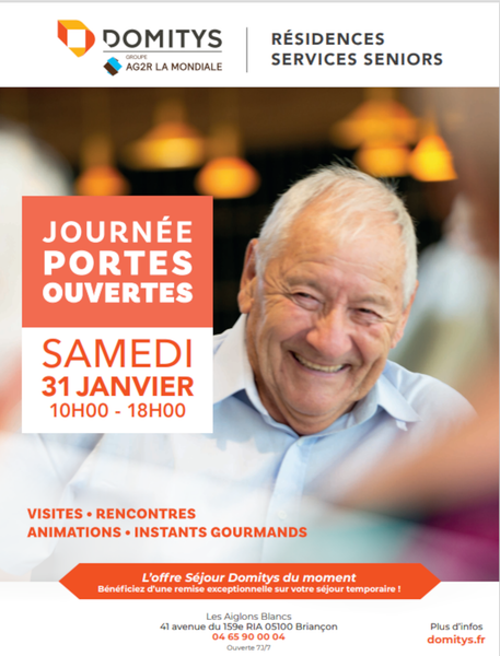 Journée portes ouvertes à la Résidence Domitys_Briançon - © @domitys