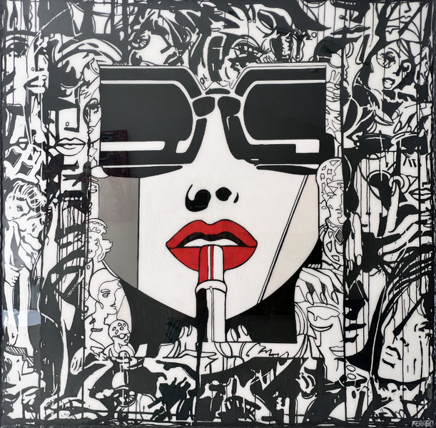 Oeuvre originale 150 x 10 cm