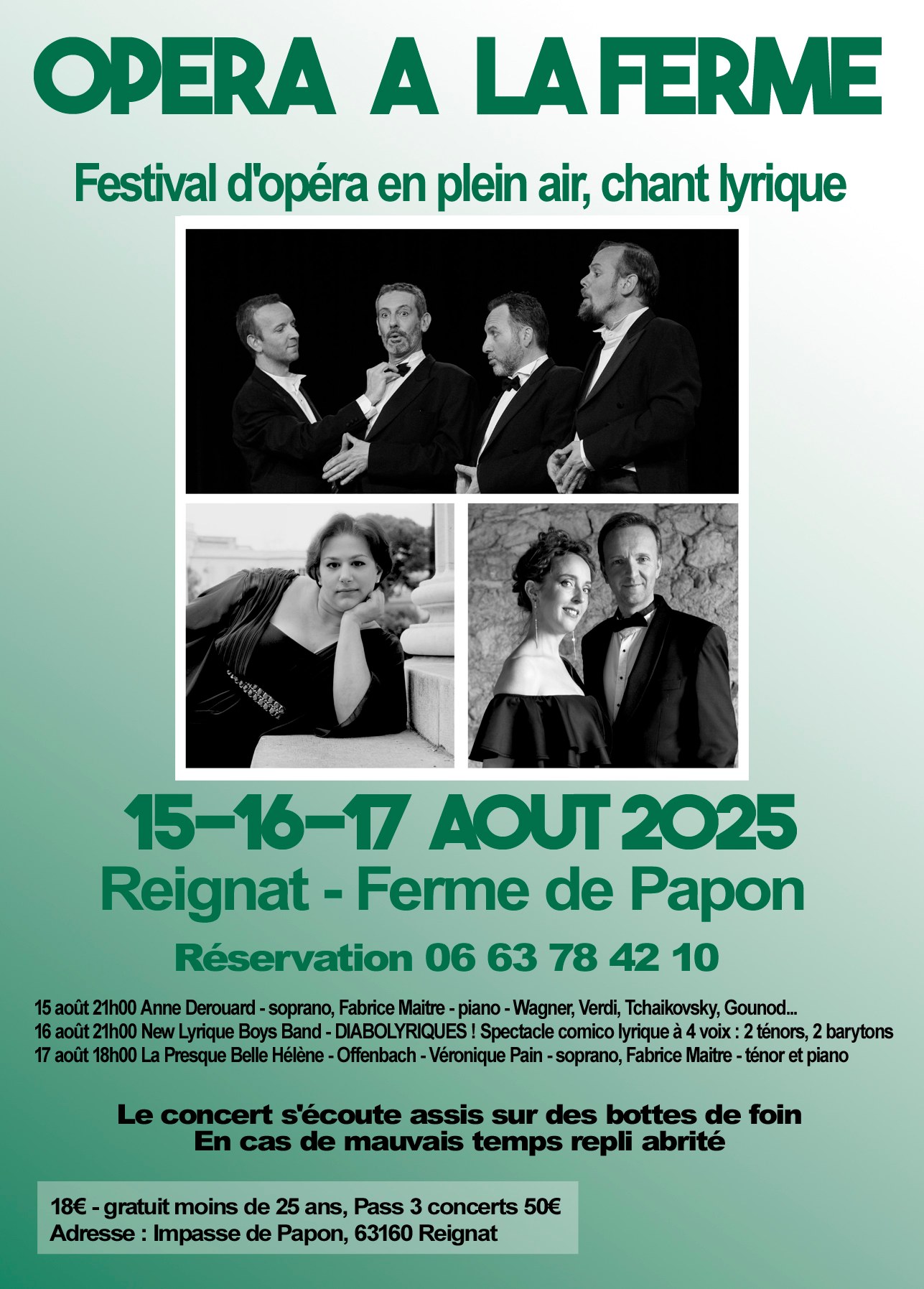 Opéra à la ferme