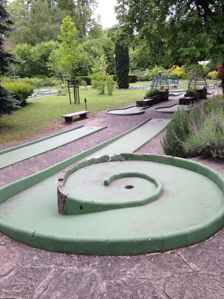 Mini golf du parc de la Tête d'Or