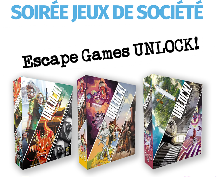 Soiru00e9e Espace games Unlock!
