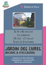 Jardin des livres à Morestel - Balcons du Dauphiné