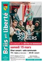 Les nouveaux Dossiers en concert au Bistro du bonheur - Festival Briis en Liberté 2025