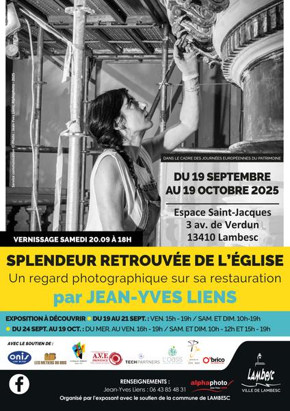 Exposition "Splendeur retrouvée de l'église..." - Journées du Patrimoine