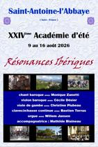 XXIVème Académie d'été_Saint-Antoine-l'Abbaye