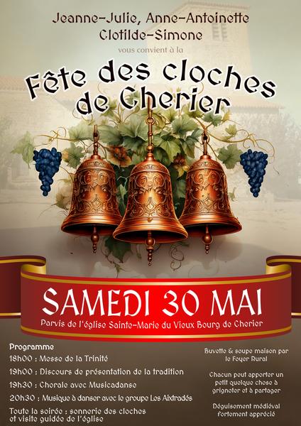 Affiche fête des cloches