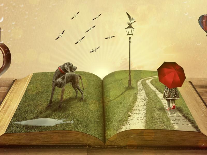 Des personnages sortent du livre