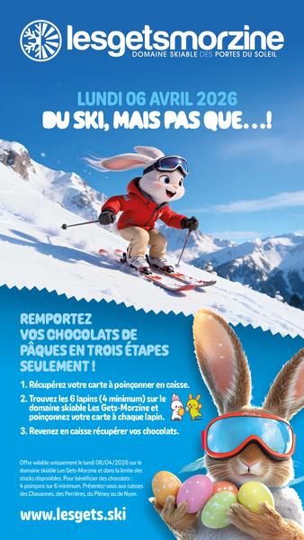 Pâques s’invite sur les pistes !_Les Gets