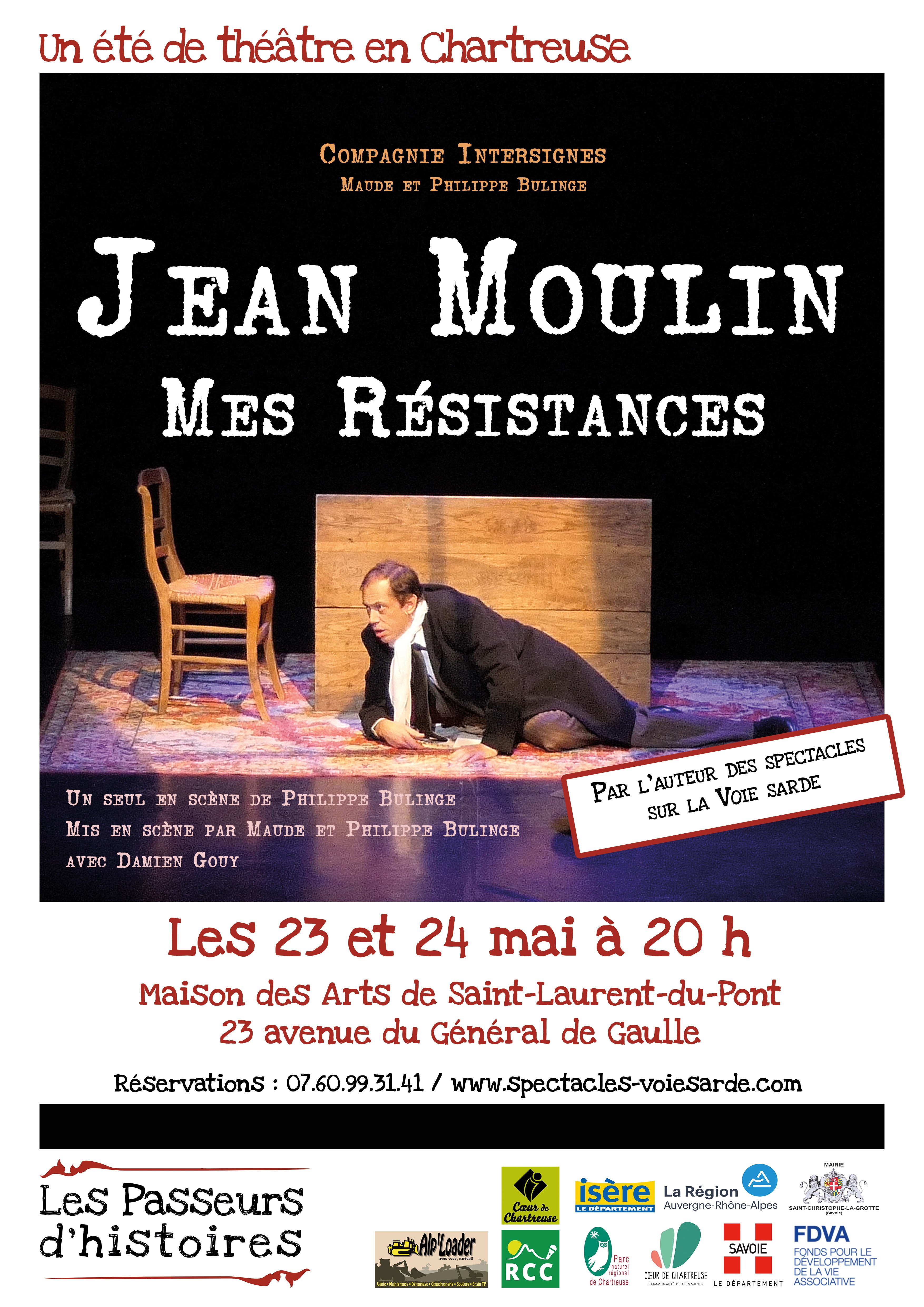 Jean Moulin "Mes Résistances"_Saint-Laurent-du-Pont