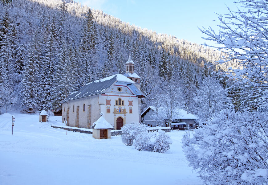 Notre-Dame de la Gorge en hiver