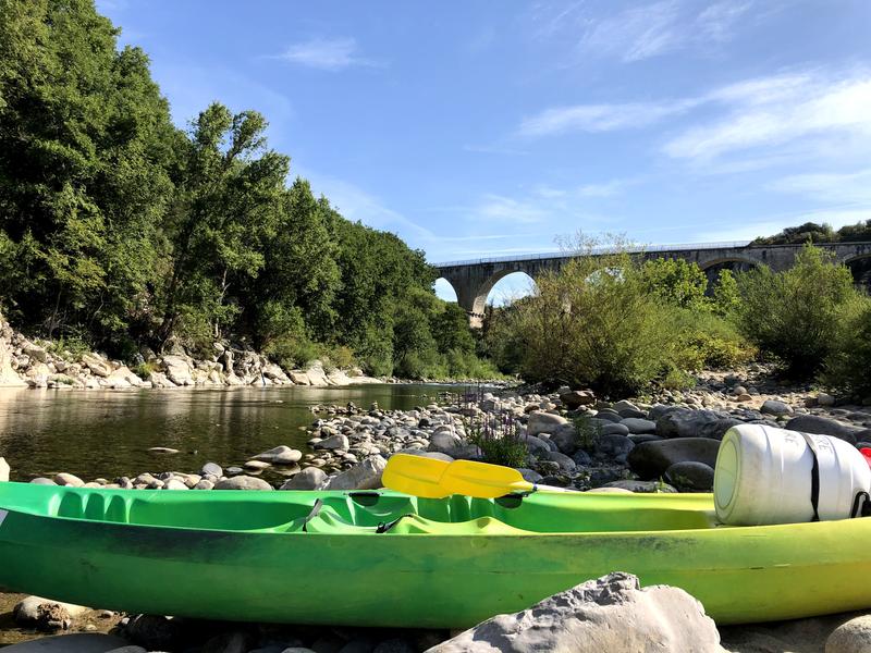 Canoe - Kayak from Vogüé to St Martin d'Ardèche - 55 km / 3 days with Rivière et Nature