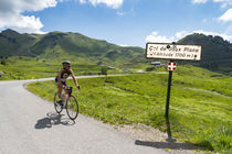 Arrivée au col de Joux Plane en vélo