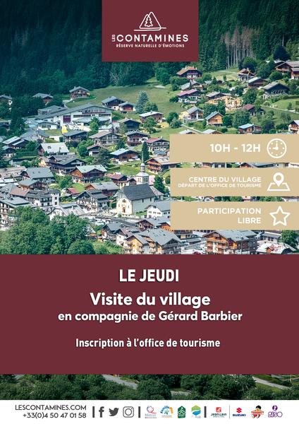 Visite du village_Les Contamines-Montjoie