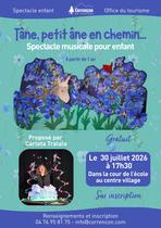 Spectacle - Tâne, petit âne en chemin_Corrençon-en-Vercors