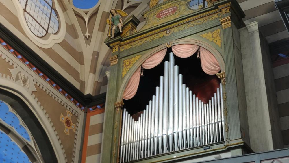 Orgue Giuseppe Serassi - Tende