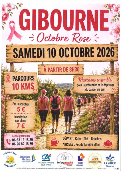 Marche - Octobre Rose