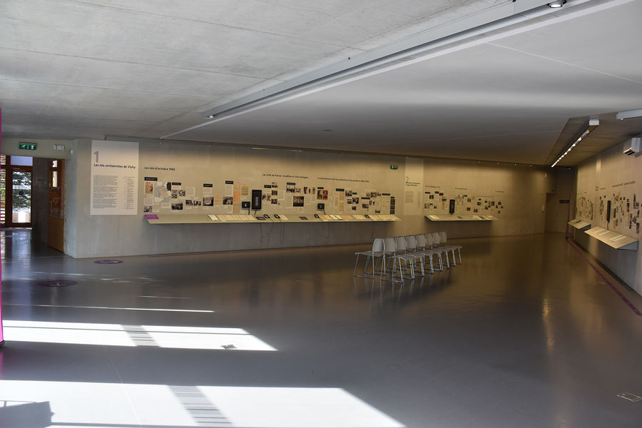 Exposition permanente à la Maison d'Izieu : histoire, justice, mémoire