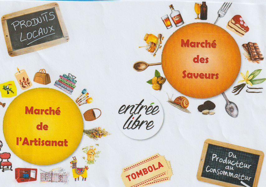 Marché de producteurs saveurs et artisanat