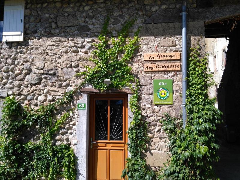 L'entrée du gîte