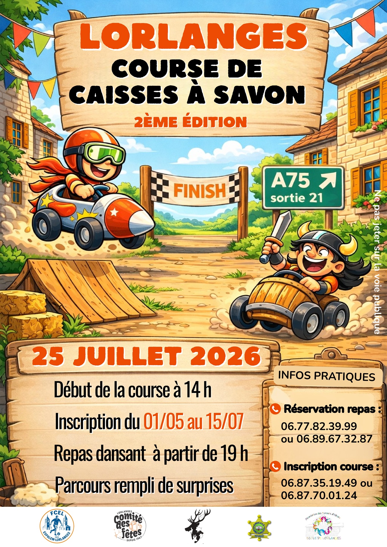 Course de caisses à savon 2e édition