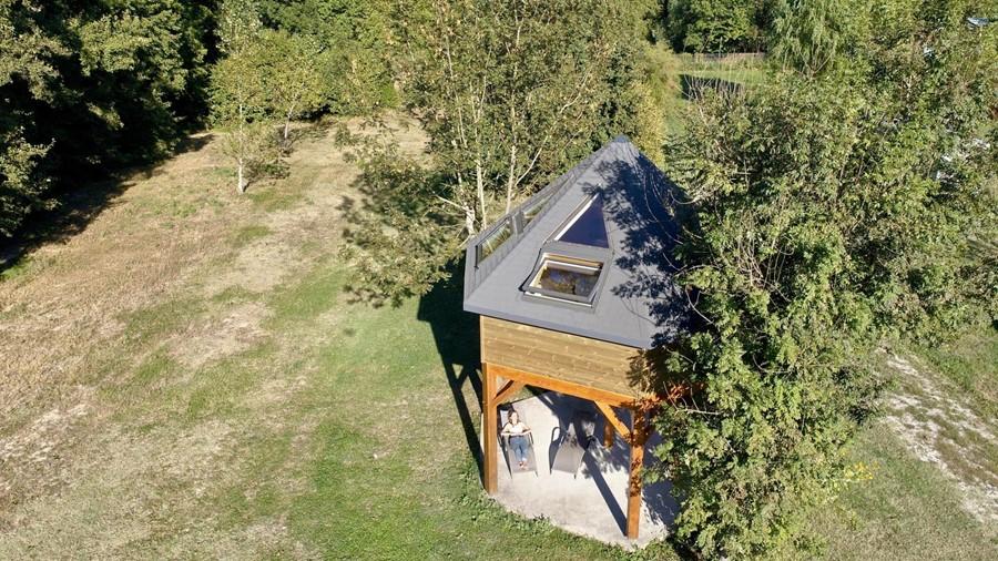 Hébergement insolite - Cabane perchée 
