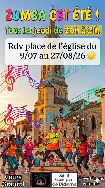 Les soirées Zumba de l'été