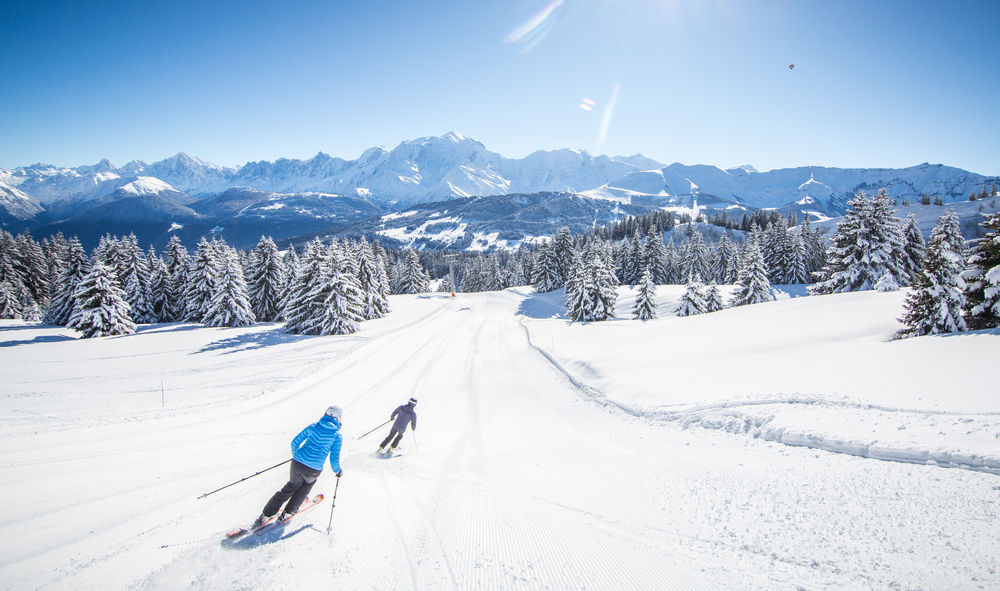 Ski de piste à Combloux