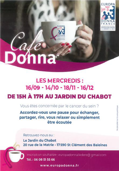 Café Donna - Octobre Rose