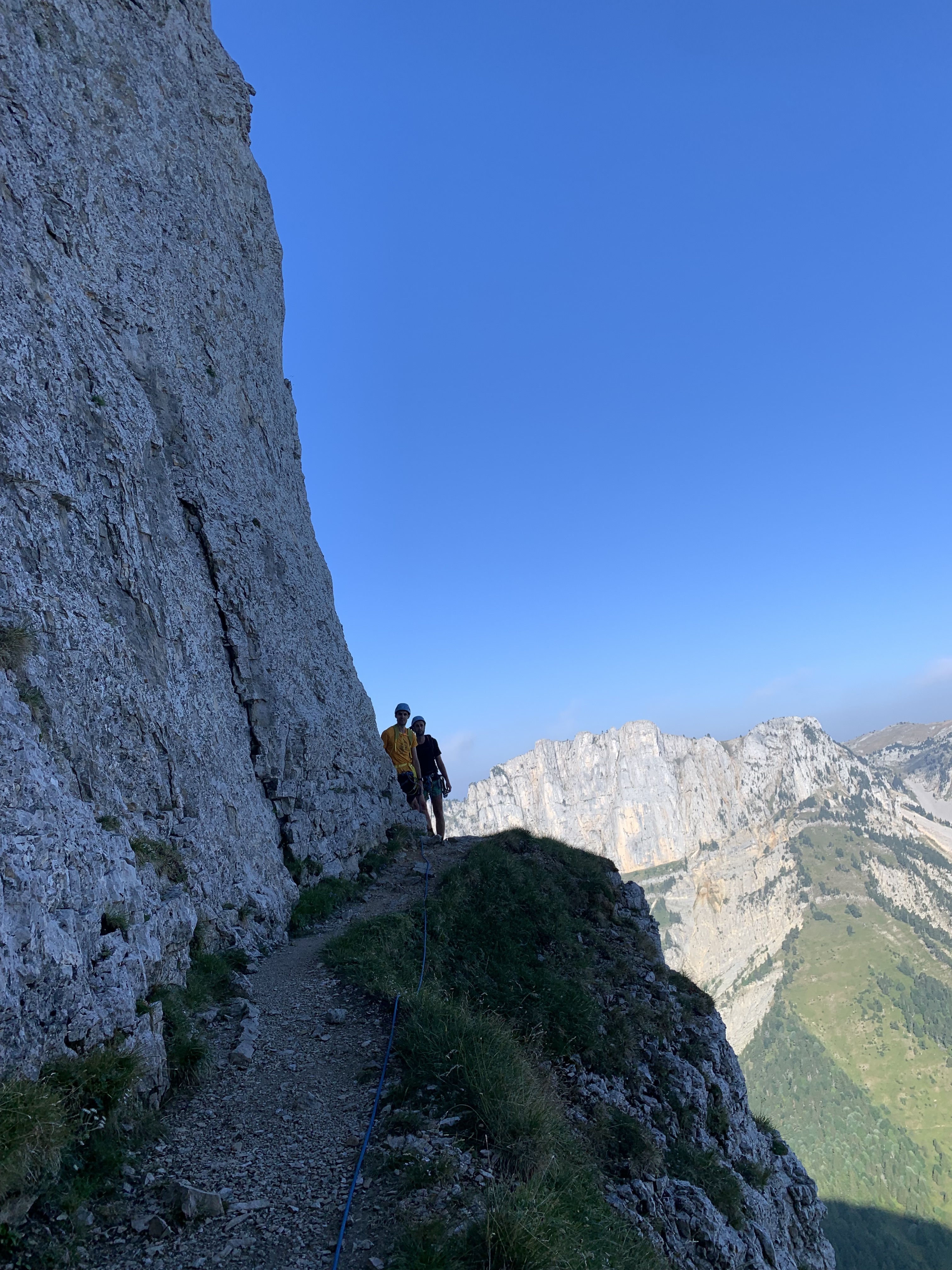 Via ferrata avec Jehan-Roland Guillot