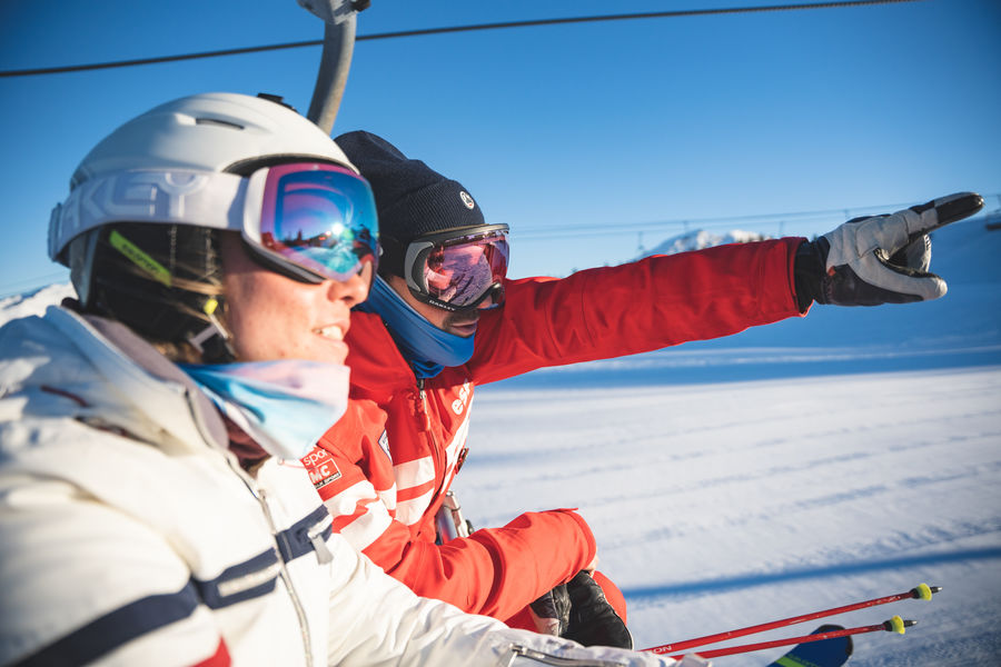privé lessen in skiën, snowboarden, telemark skiën, toerskiën, biathlon en langlaufen.