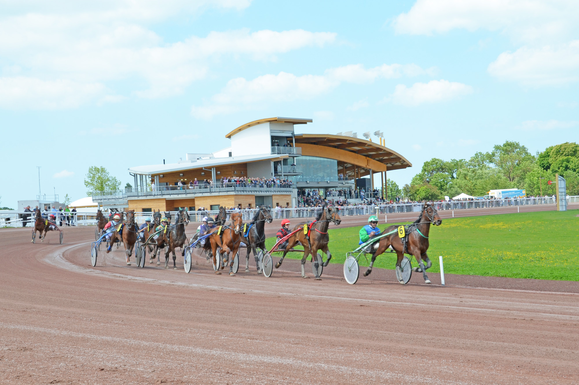 Courses à l'hippodrome