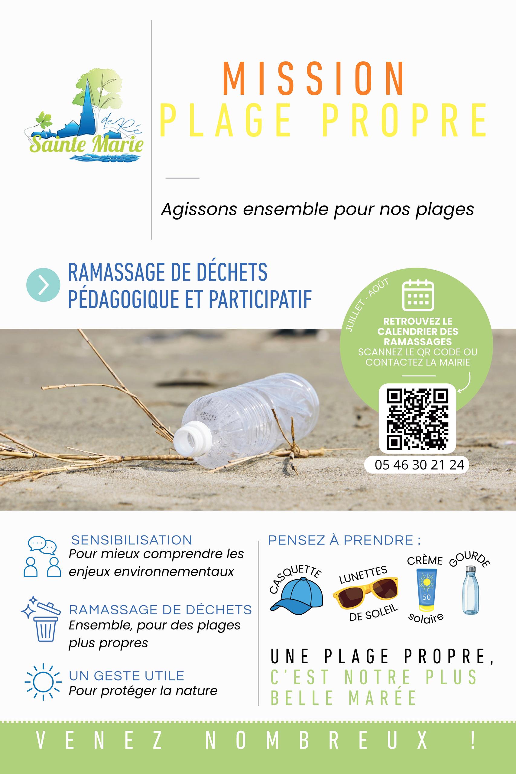 Mission plage propre - Plage de la Salée