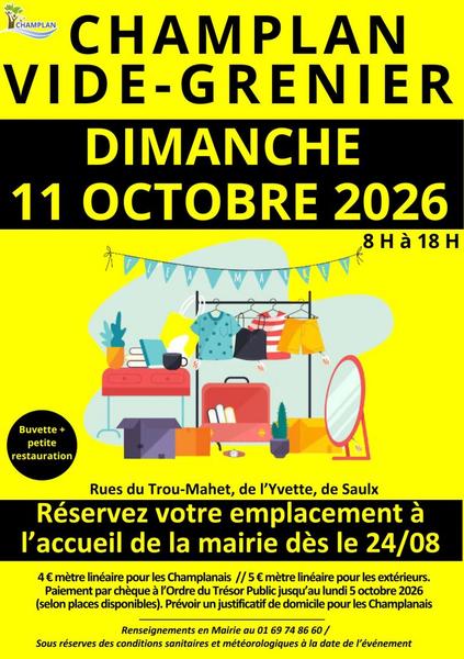 Vide-grenier de Champlan