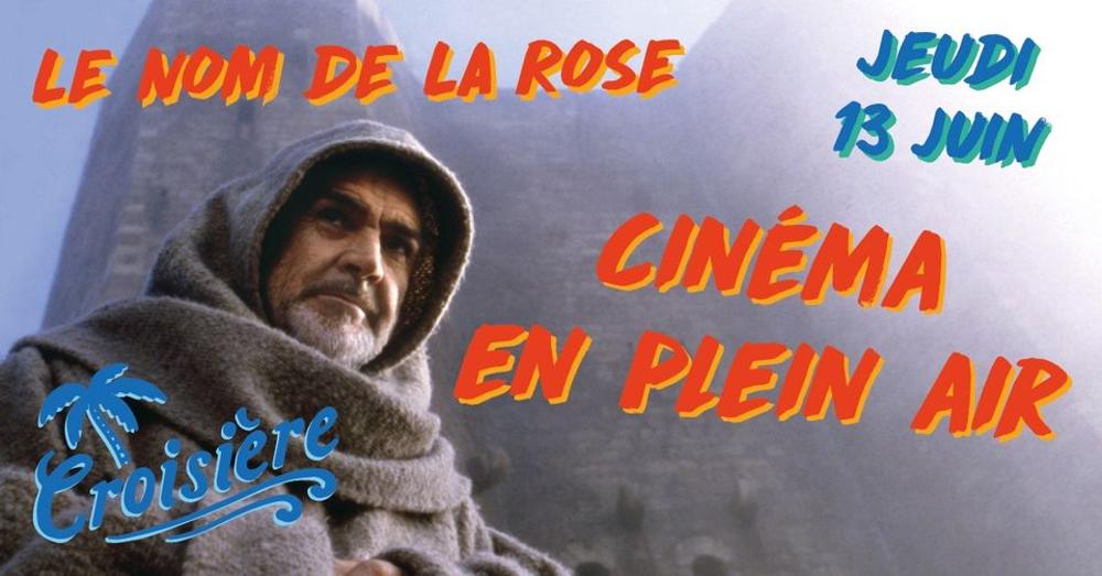 Cinéma en plein air : Le nom de la rose de Jean-Jacques Annaud