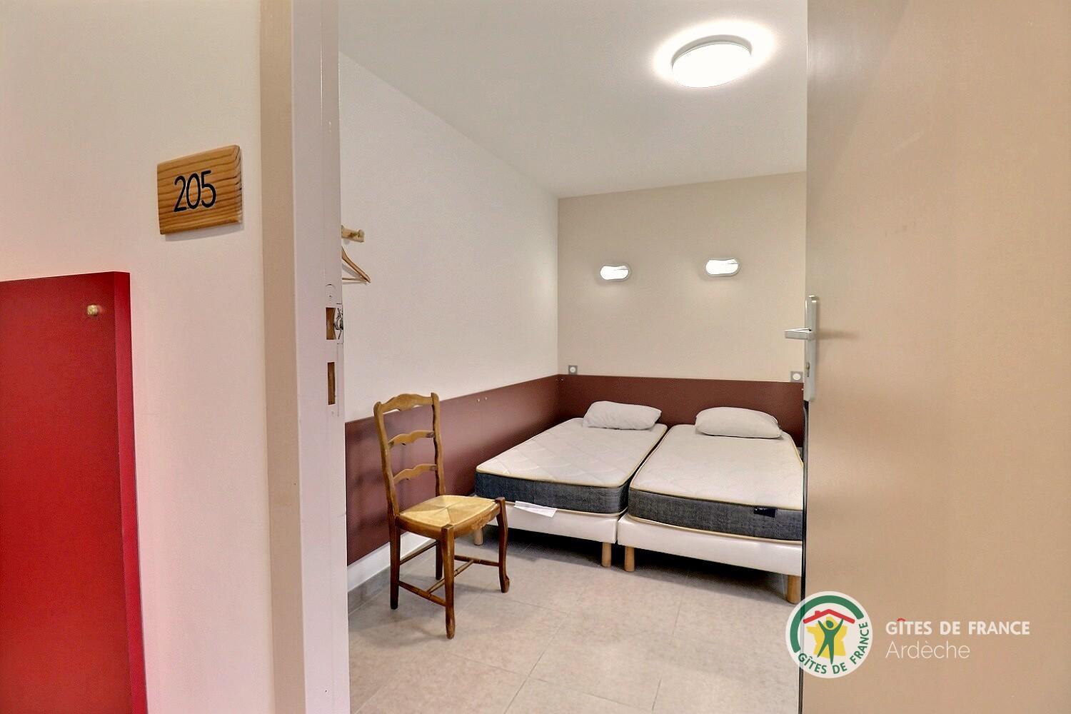 Nouveau bâtiment chambre 205