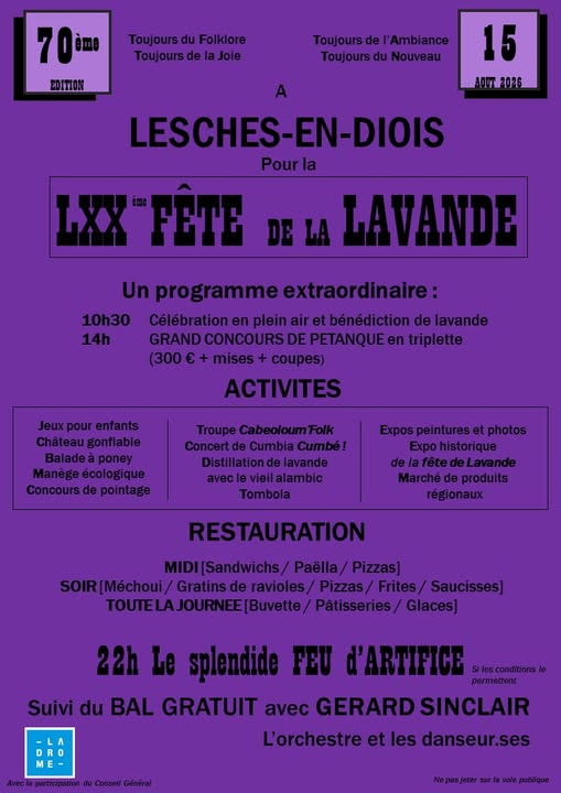 LXXème fête de la Lavande