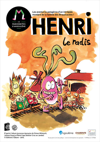 Théâtre de marionnettes - Henri le Radis