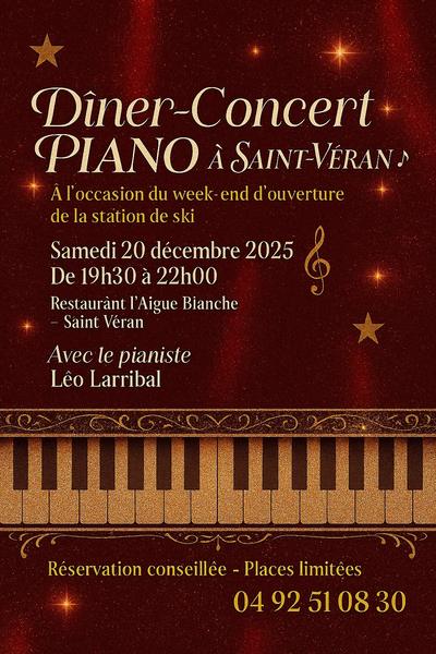 Dîner concert piano à Saint-Véran_Saint-Véran - © L'aigue blanche